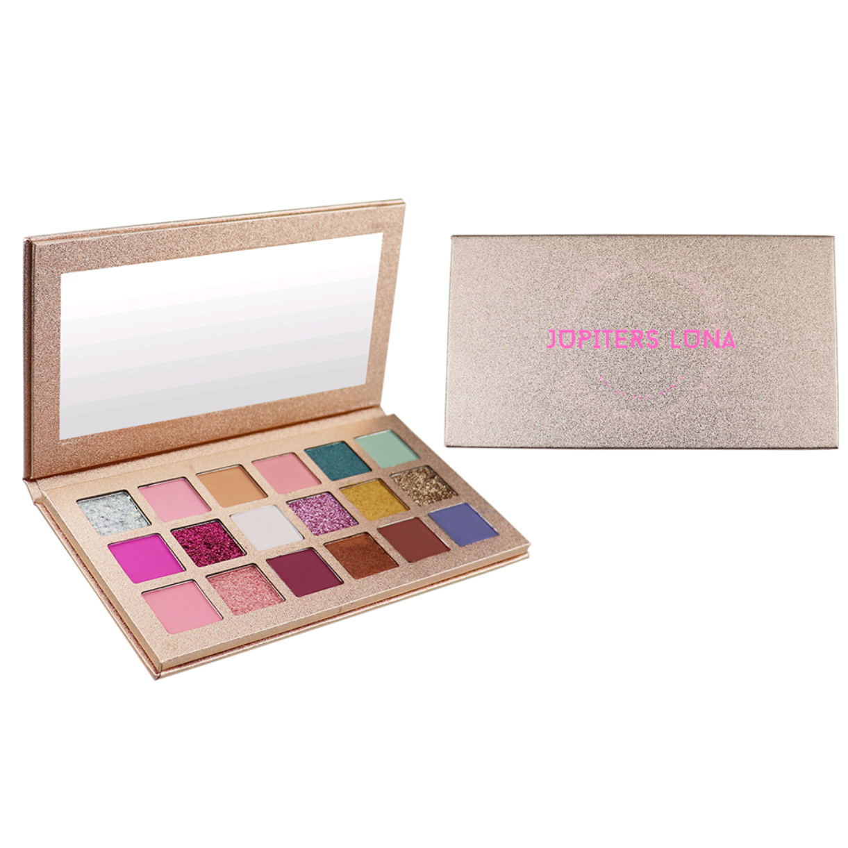 Jupiters Luna: 18 Shades of Celestial Beauty | Cruelty-Free Eyeshadow