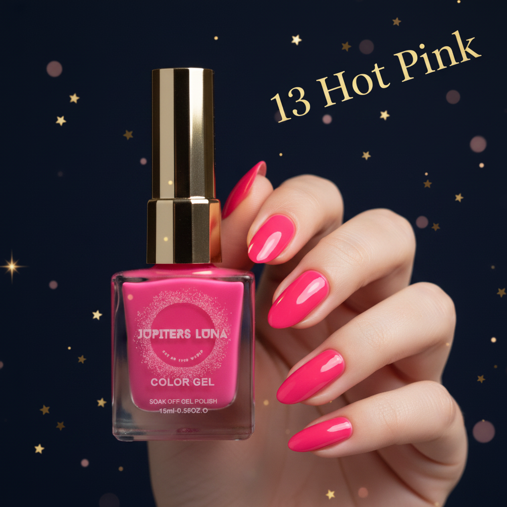 Luna Luxe Long-Lasting Gel Nail Polish – 8 Shades, UV/LED Cure