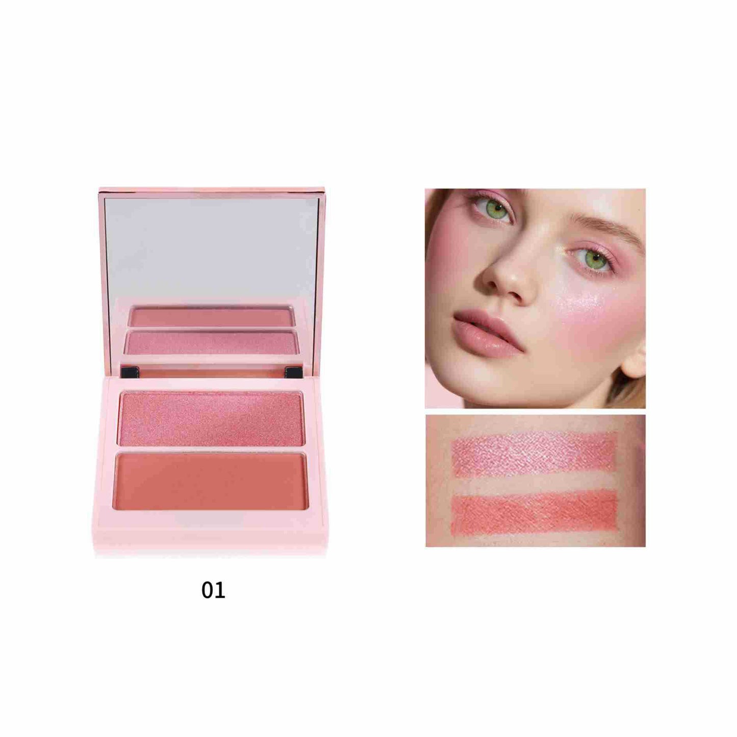 Luna Luxe Duo Blush Palette