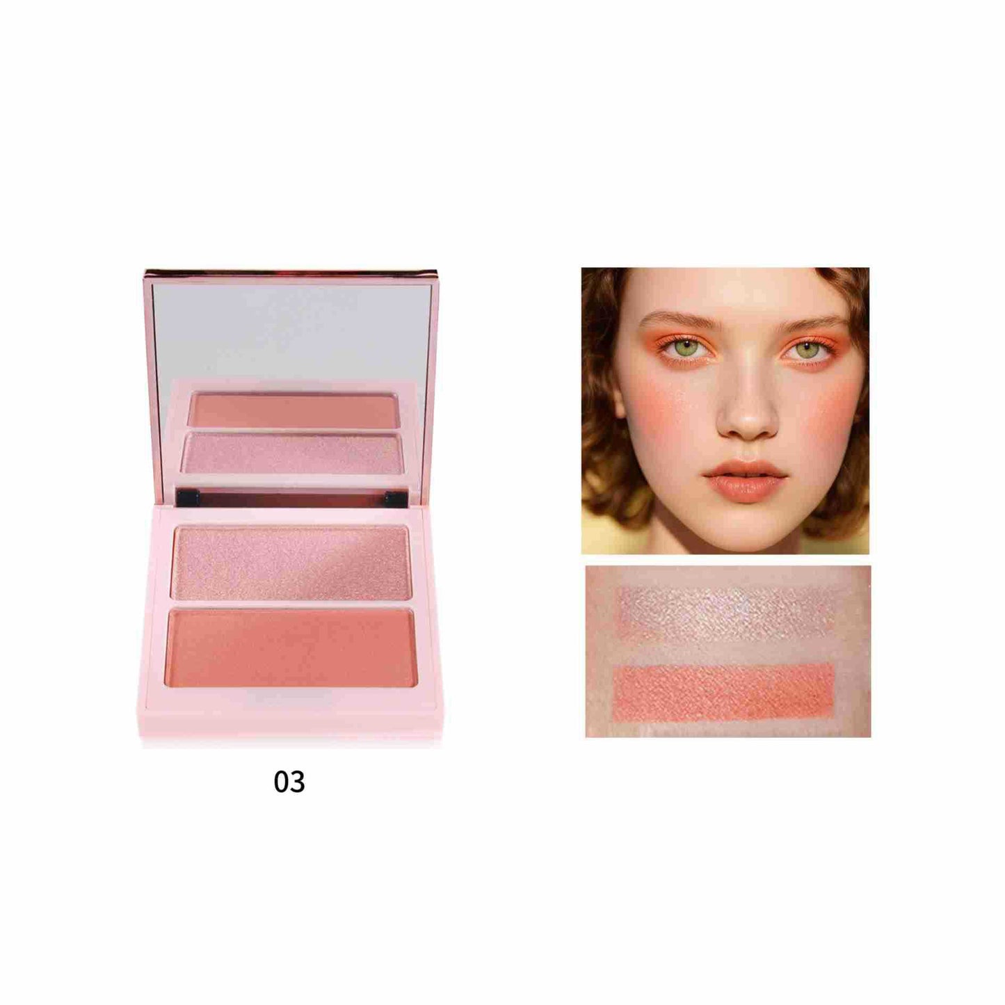 Luna Luxe Duo Blush Palette