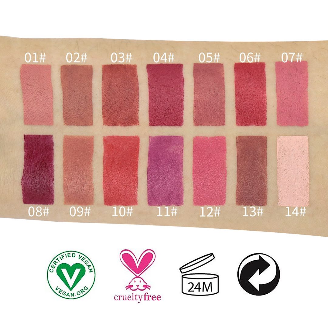 Luna Luxe Creamy Lipstick – Luminous Finish