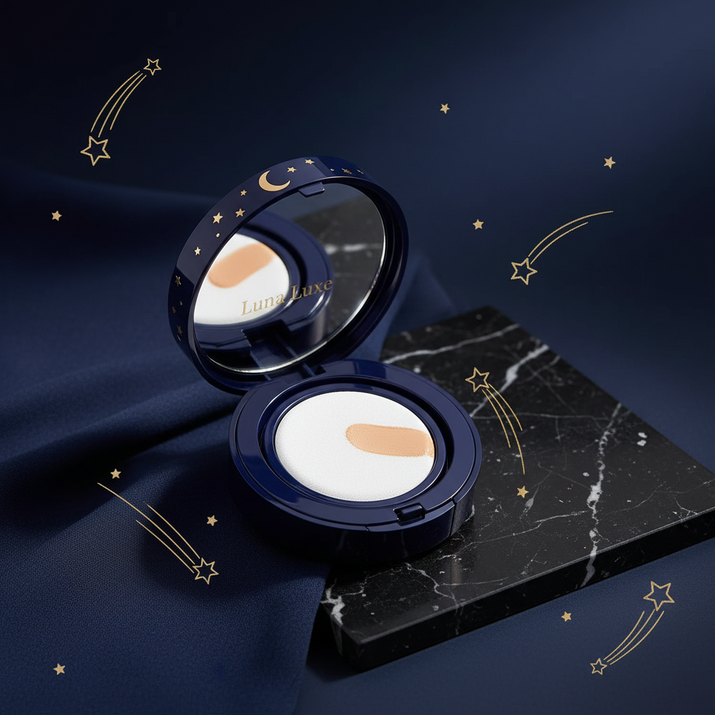Luna Luxe Cushion Foundation – Luminous, Buildable Coverage
