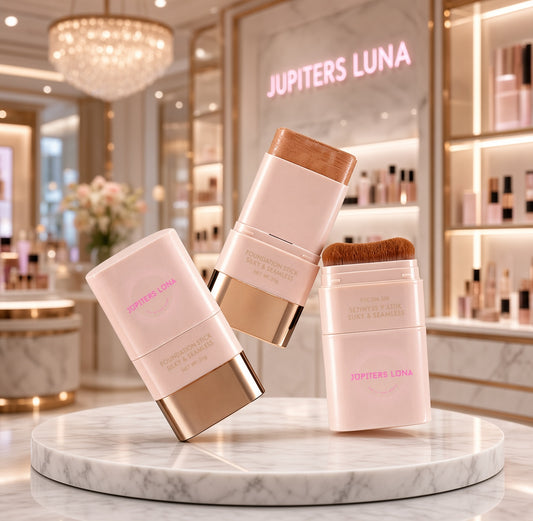 Luna Luxe Foundation Stick: 3-in-1 Flawless Coverage