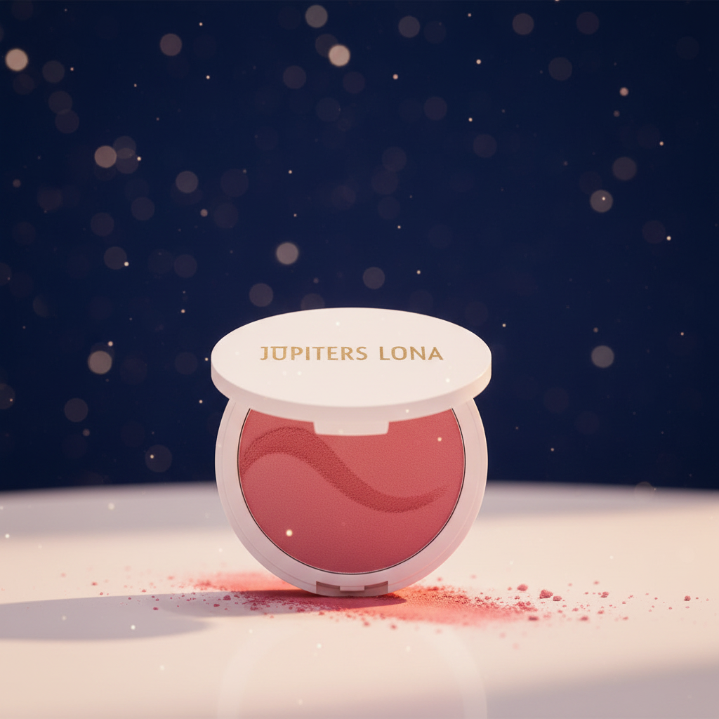 Luna Luxe Buildable Blush Powder – close-up macro texture detail
