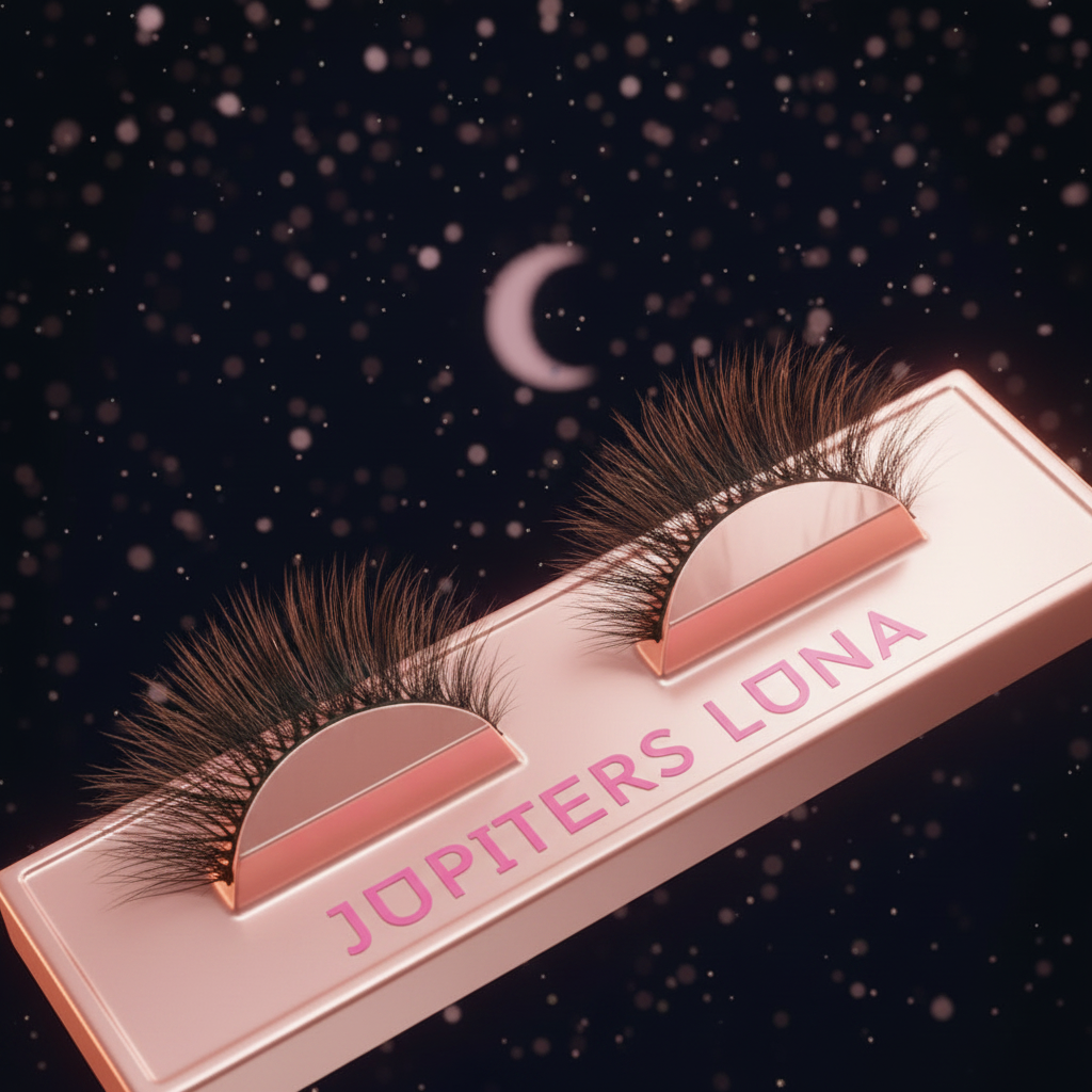 Luna Luxe Mink Eye Lashes – close-up mink strand texture macro shot