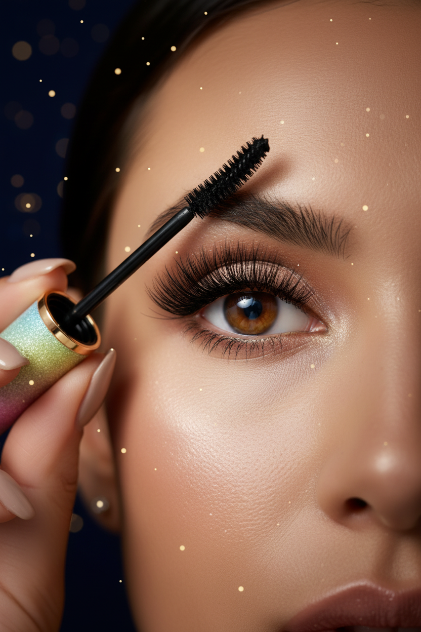 Luna Luxe Mascara – lifestyle dramatic lash eye shot
