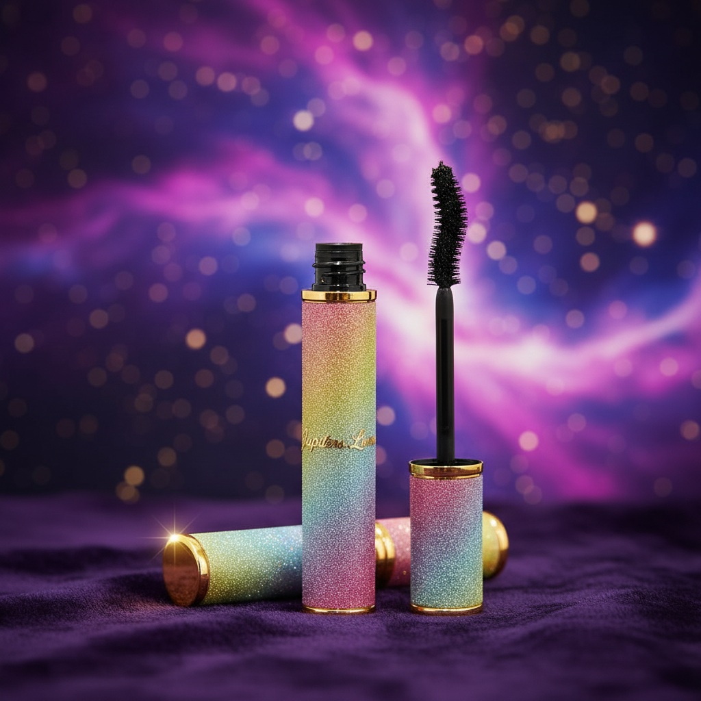 Luna Luxe Volumizing & Lengthening Mascara – duo open and closed nebula shot