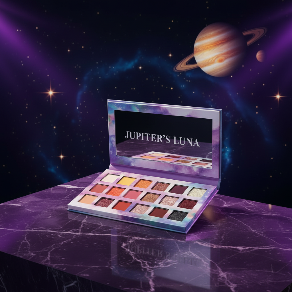 Luna Luxe 18-Shade Eyeshadow Palette – Jupiter & Moons Collection product image