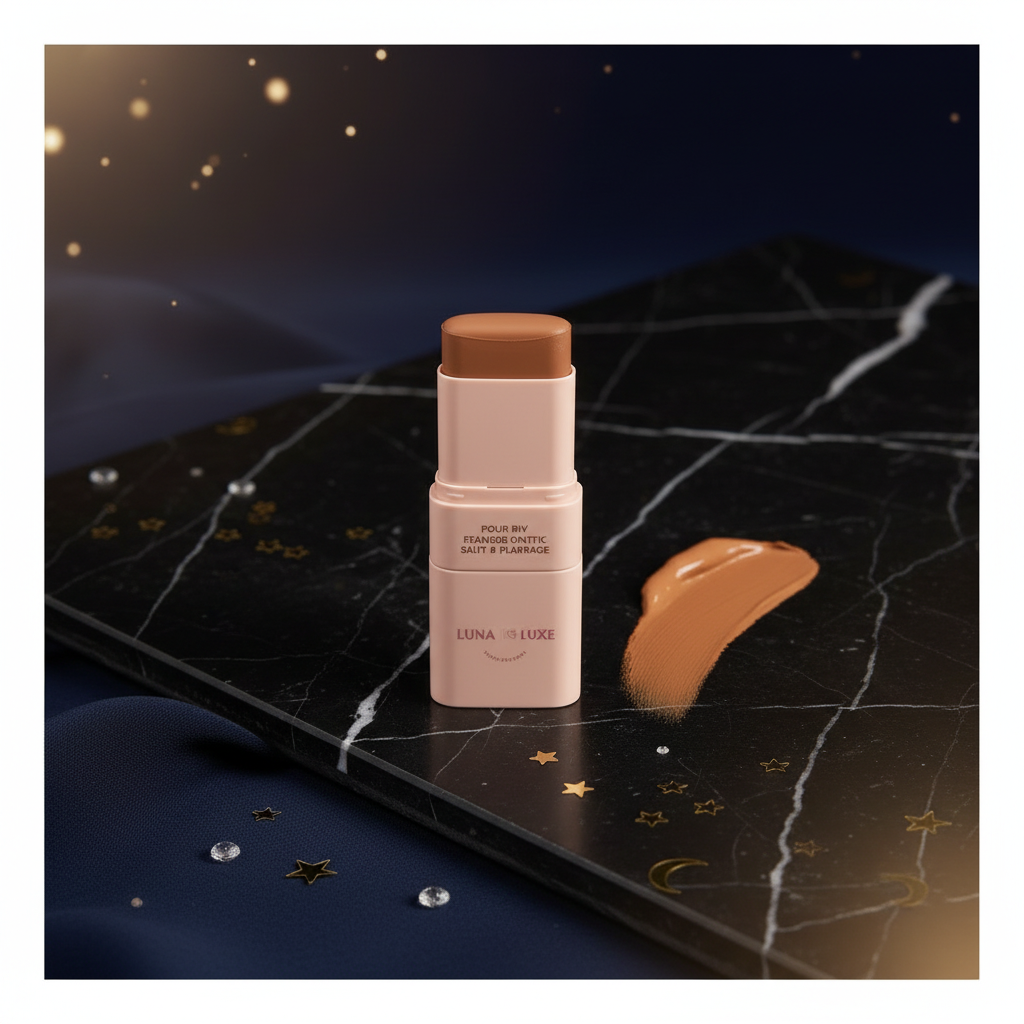 Luna Luxe Foundation Stick in #7 Warm Brown