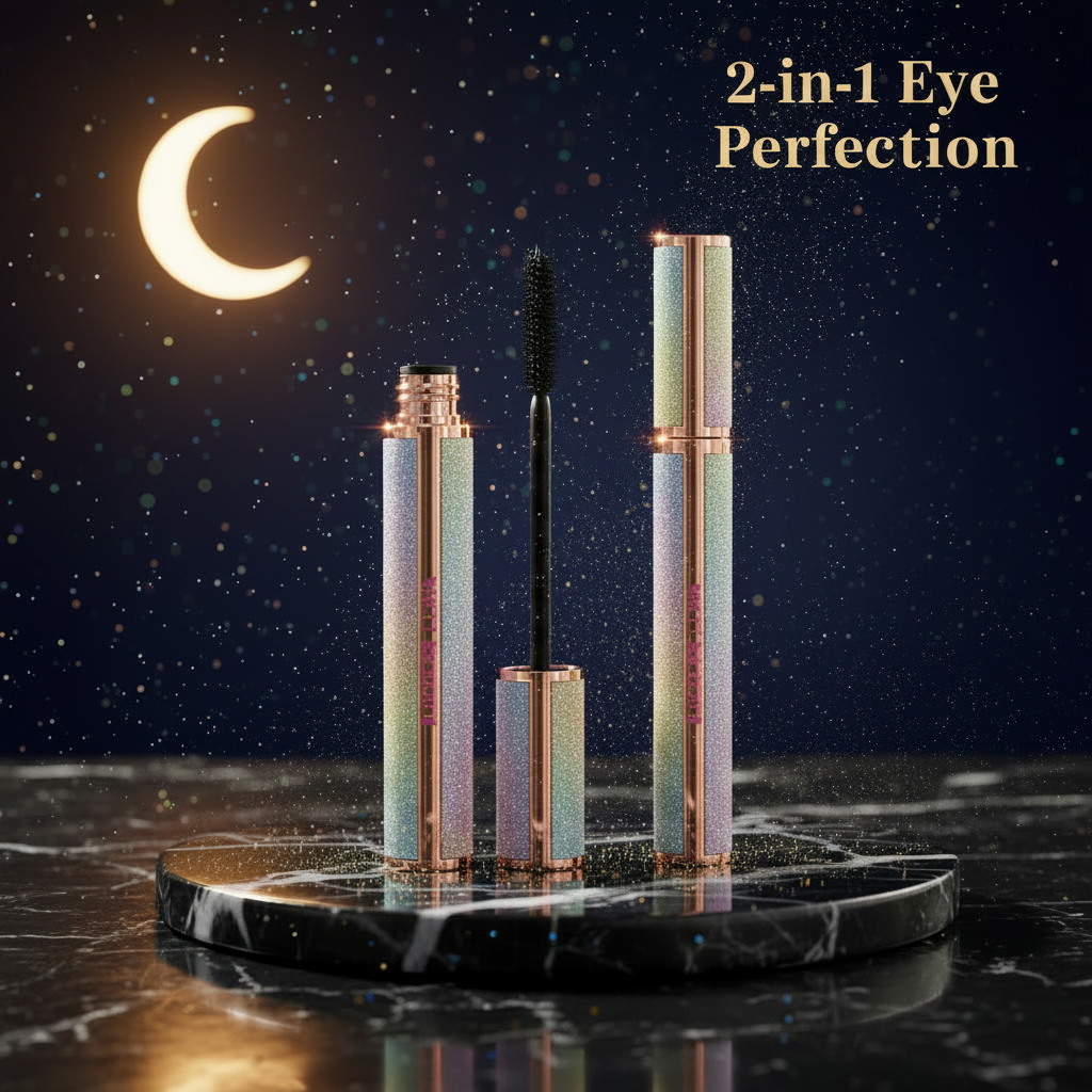 Luna Luxe Mascara & Eyeliner Duo: 2-in-1 Eye Perfection