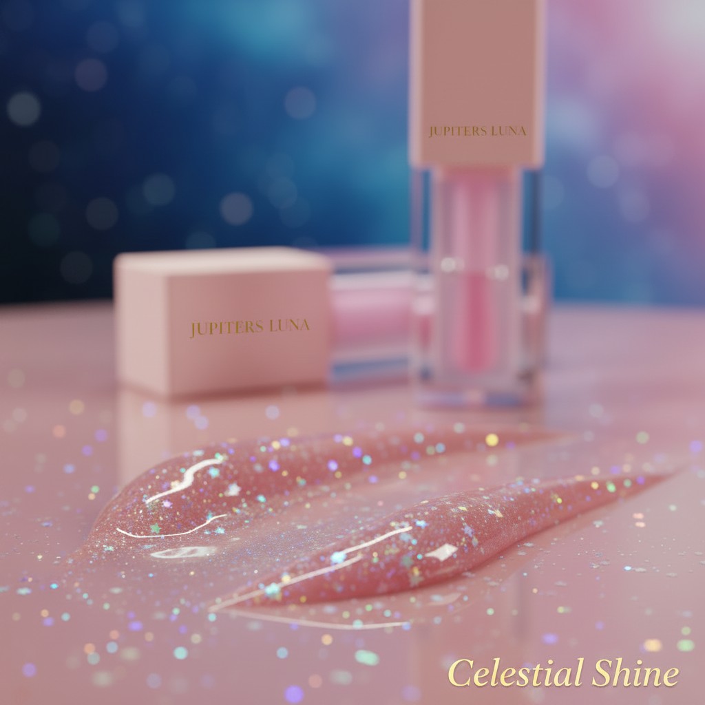 Luna Luxe Ocean Of Stars Lip Gloss: Celestial Shine
