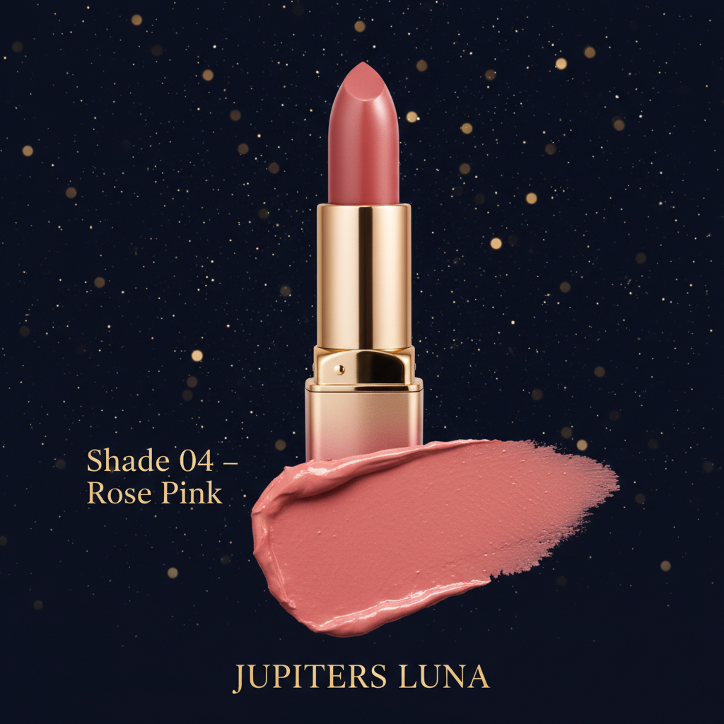 Luna Luxe Creamy Lipstick – Luminous Finish