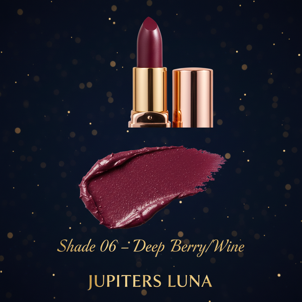 Luna Luxe Creamy Lipstick – Luminous Finish