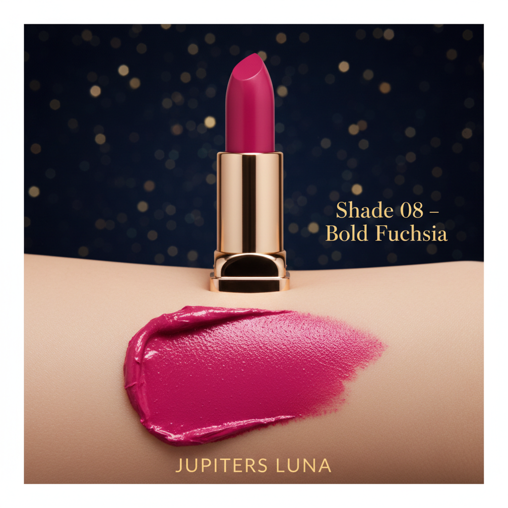 Luna Luxe Creamy Lipstick – Luminous Finish