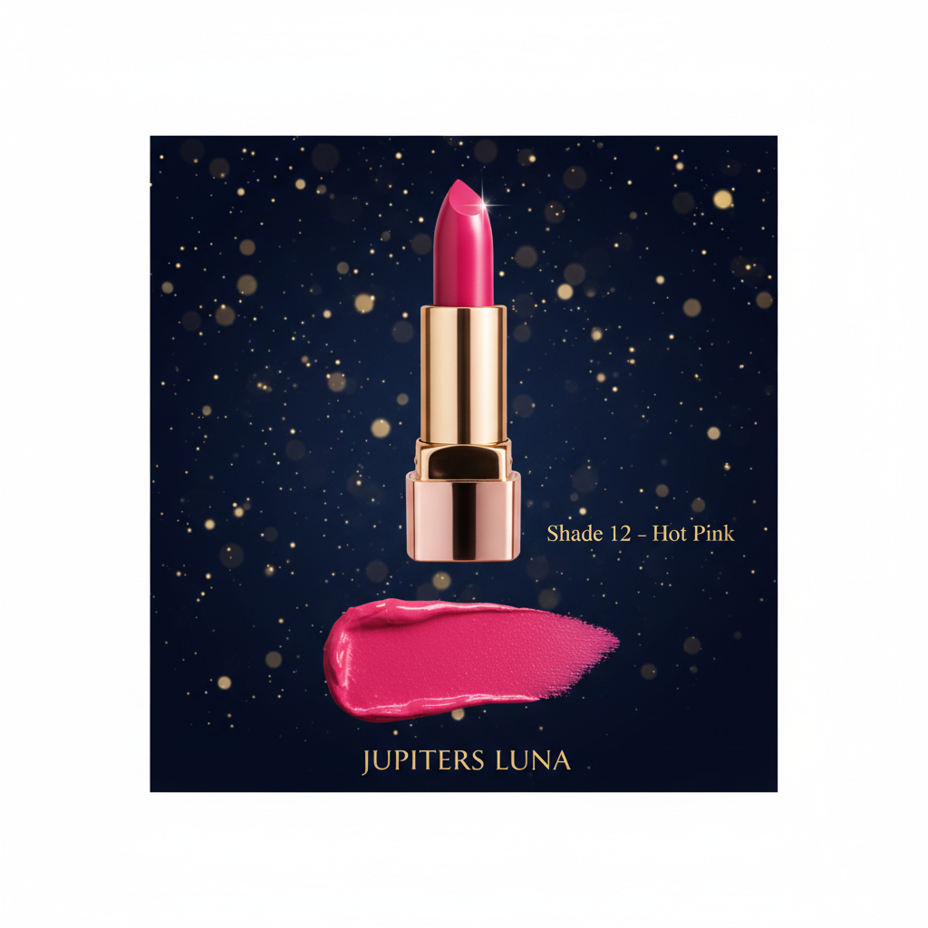 Luna Luxe Creamy Lipstick – Luminous Finish